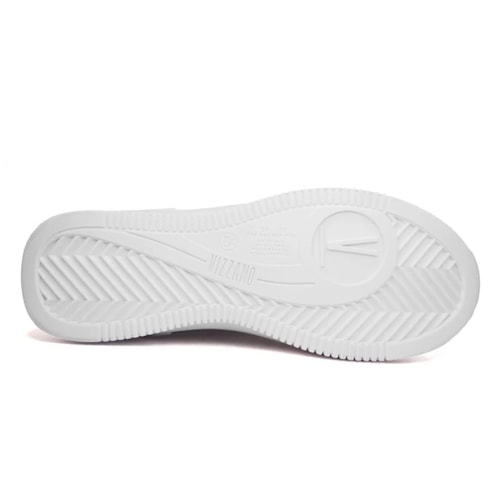 Tenis Vizzano Casual Feminino 1415.105 Branco/Prata/Branco