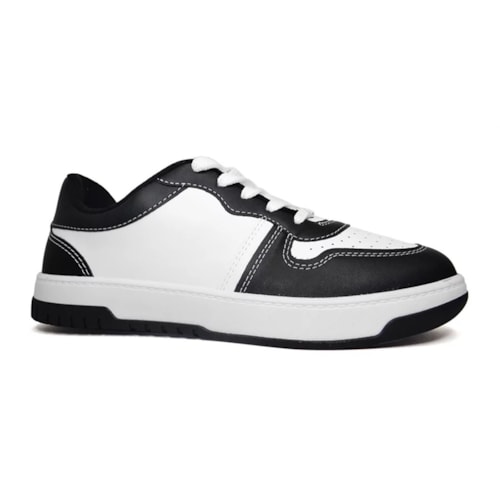 Tenis Vizzano Casual Feminino 1419.202 Branco/Preto