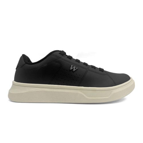 Detalhe - Tênis West Coast Casual 313089 Black