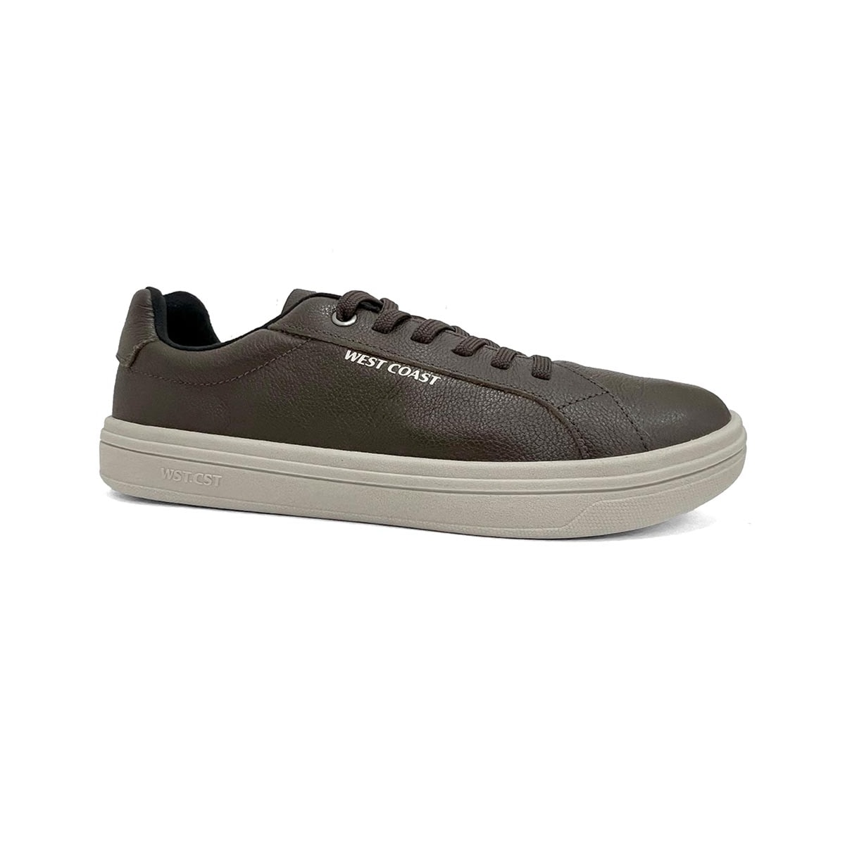 Tênis West Coast Casual Em Couro 313013 Coffee Tênis West Coast Casual Em Couro 313013 Coffee
