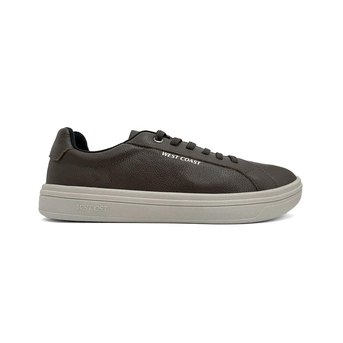 Tênis West Coast Casual Em Couro 313013 Coffee Tênis West Coast Casual Em Couro 313013 Coffee