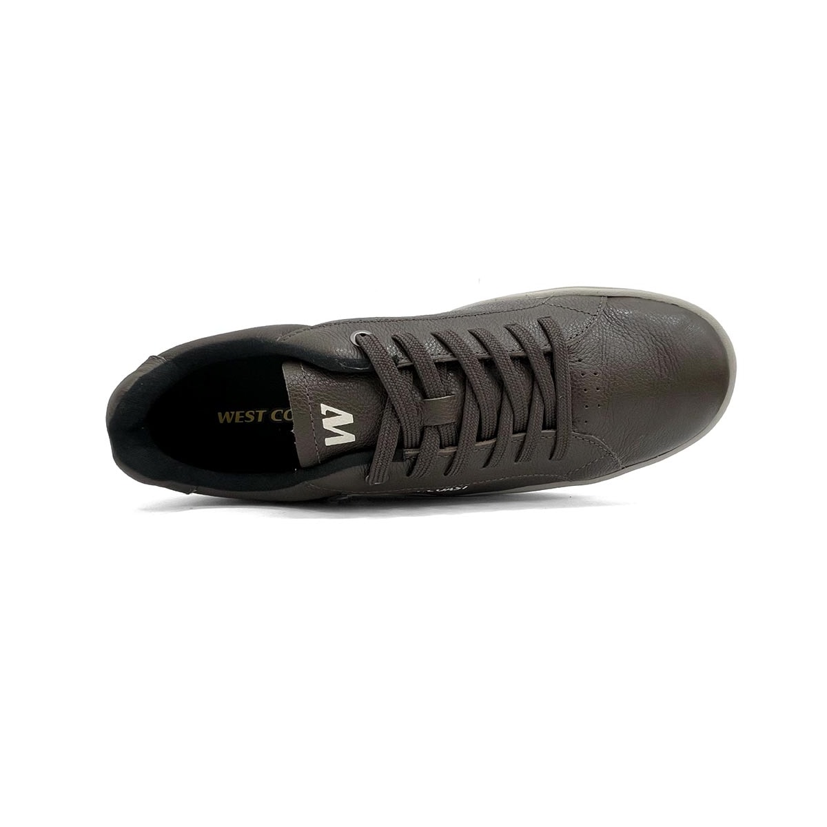 Tênis West Coast Casual Em Couro 313013 Coffee Tênis West Coast Casual Em Couro 313013 Coffee