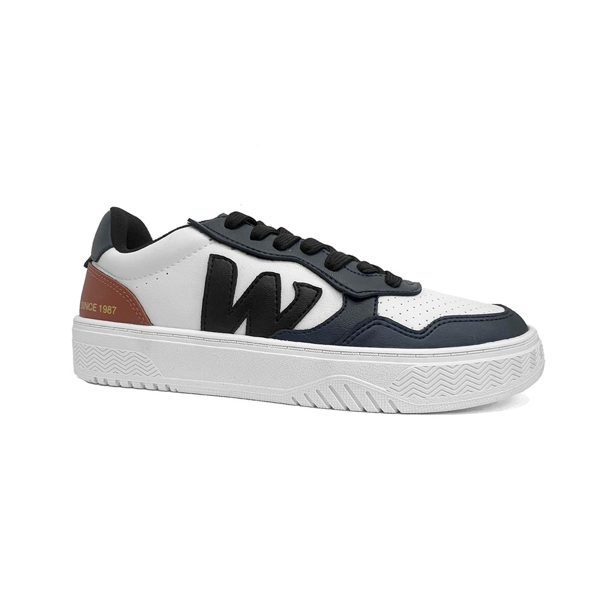 Tênis West Coast Casual Em Couro 313025 Branco Tênis West Coast Casual Em Couro 313025 Branco
