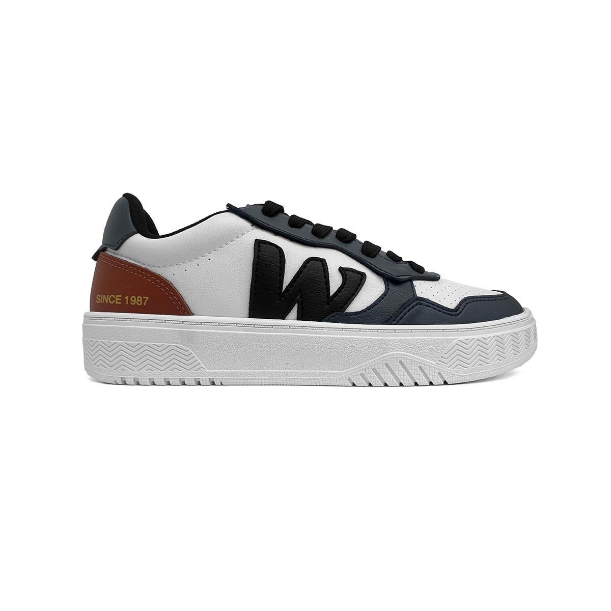 Tênis West Coast Casual Em Couro 313025 Branco Tênis West Coast Casual Em Couro 313025 Branco