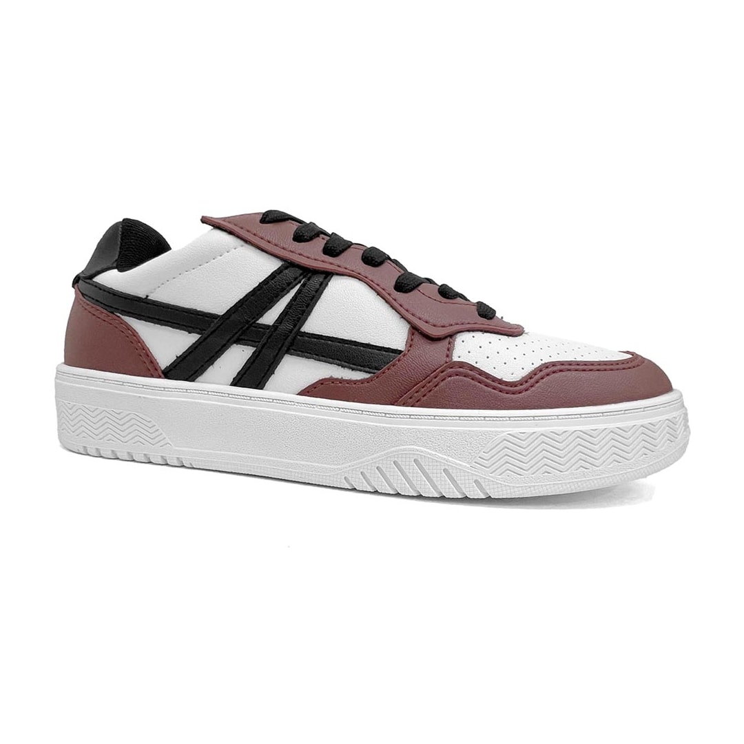 Tênis West Coast Casual Em Couro 316001 Branco