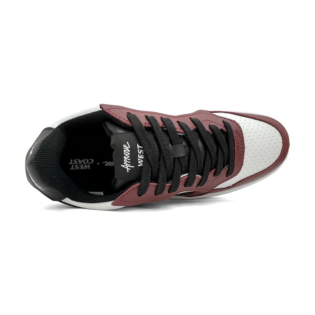 Tênis West Coast Casual Em Couro 316001 Branco