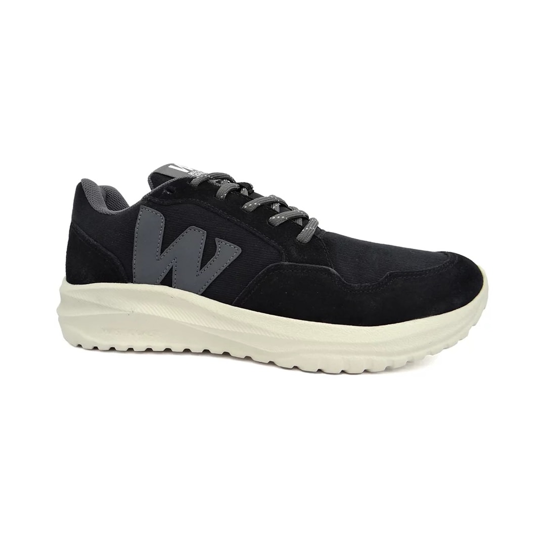 Tênis West Coast Casual Masculino 312003  Black/Graphite/Beige