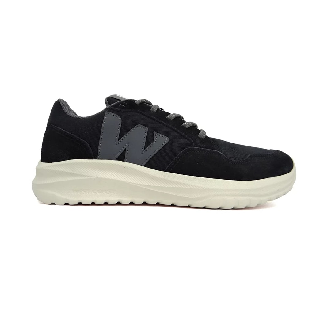 Tênis West Coast Casual Masculino 312003  Black/Graphite/Beige