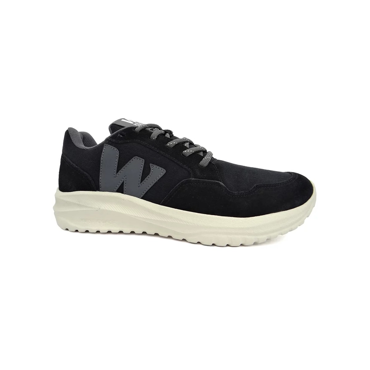 Tênis West Coast Casual Masculino 312003 Black/Graphite/Beige Tênis West Coast Casual Masculino 312003 Black/Graphite/Beige