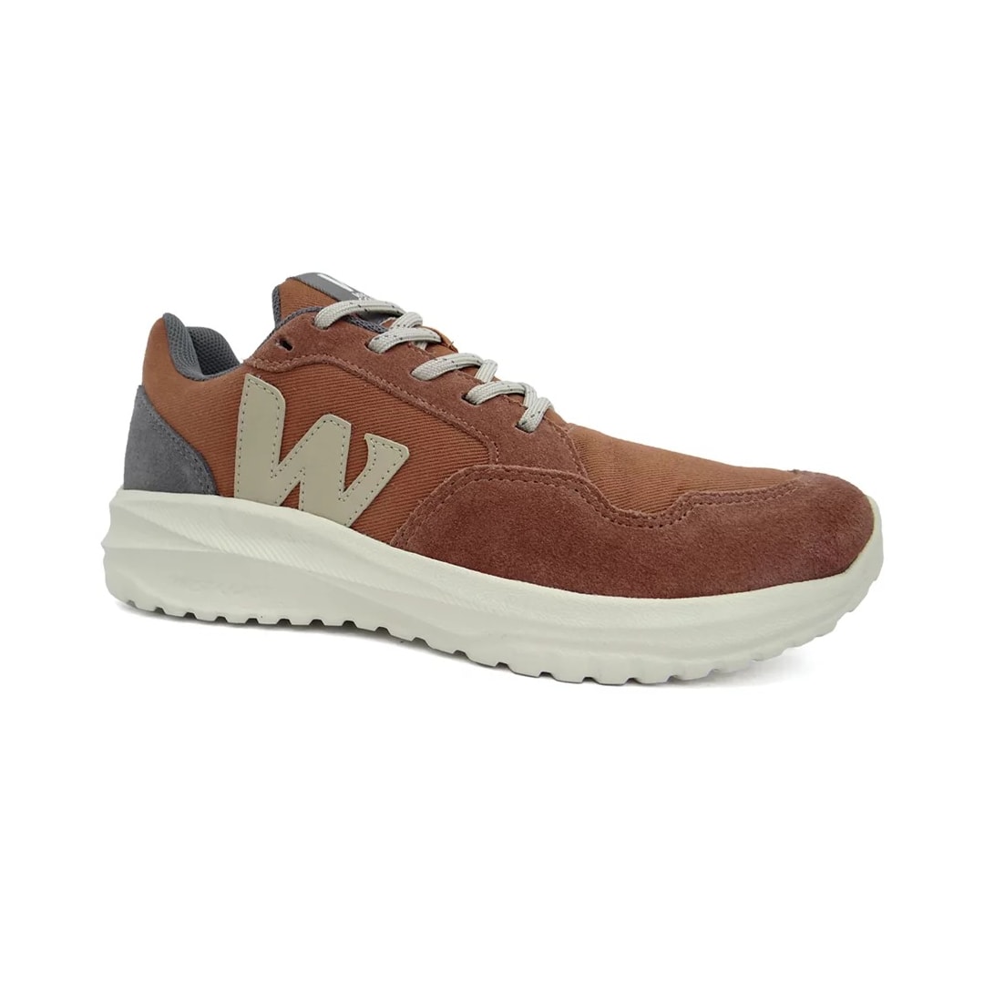 Tênis West Coast Casual Masculino 312003  Sierra/Graphite/Beig
