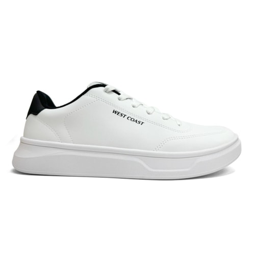 Detalhe - Tênis West Coast Masculino Casual 313070 Branco