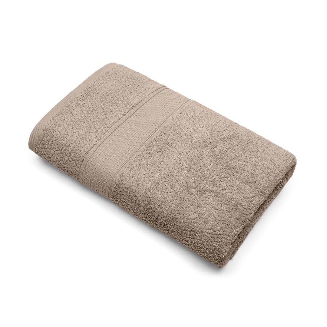Toalha Bouton De Banho Gigante P15004 Bege Escuro