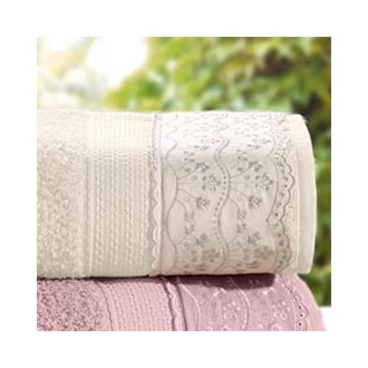 Toalha Bouton De Banho Melody Marfim Toalha Bouton De Banho Melody Marfim