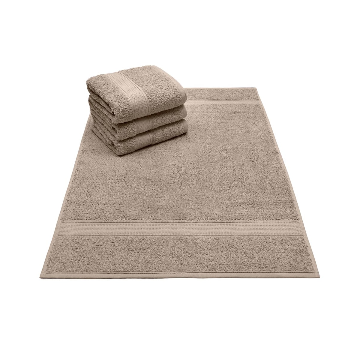 Toalha Bouton De Rosto 74240 Bege Escuro Toalha Bouton De Rosto 74240 Bege Escuro