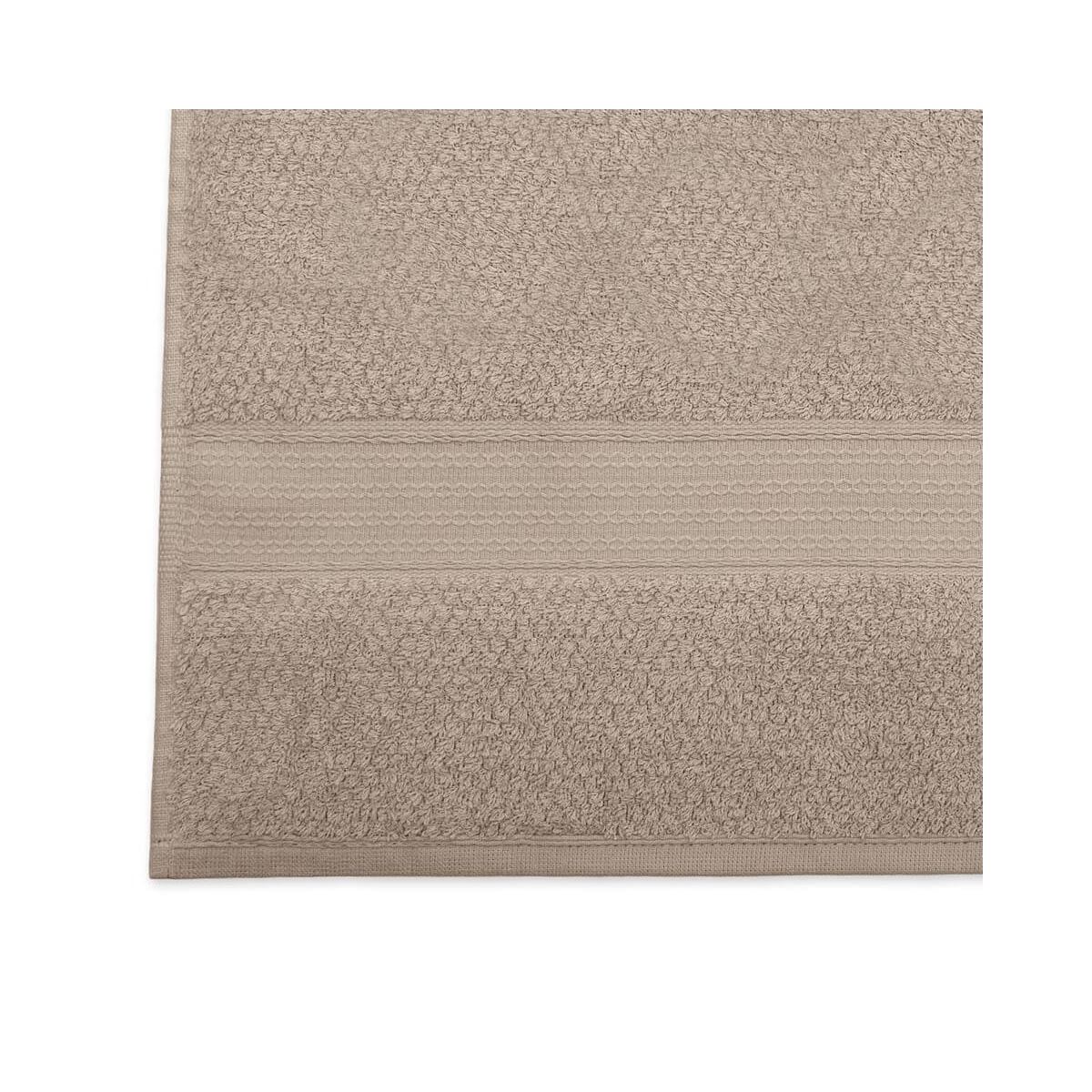 Toalha Bouton De Rosto 74240 Bege Escuro
