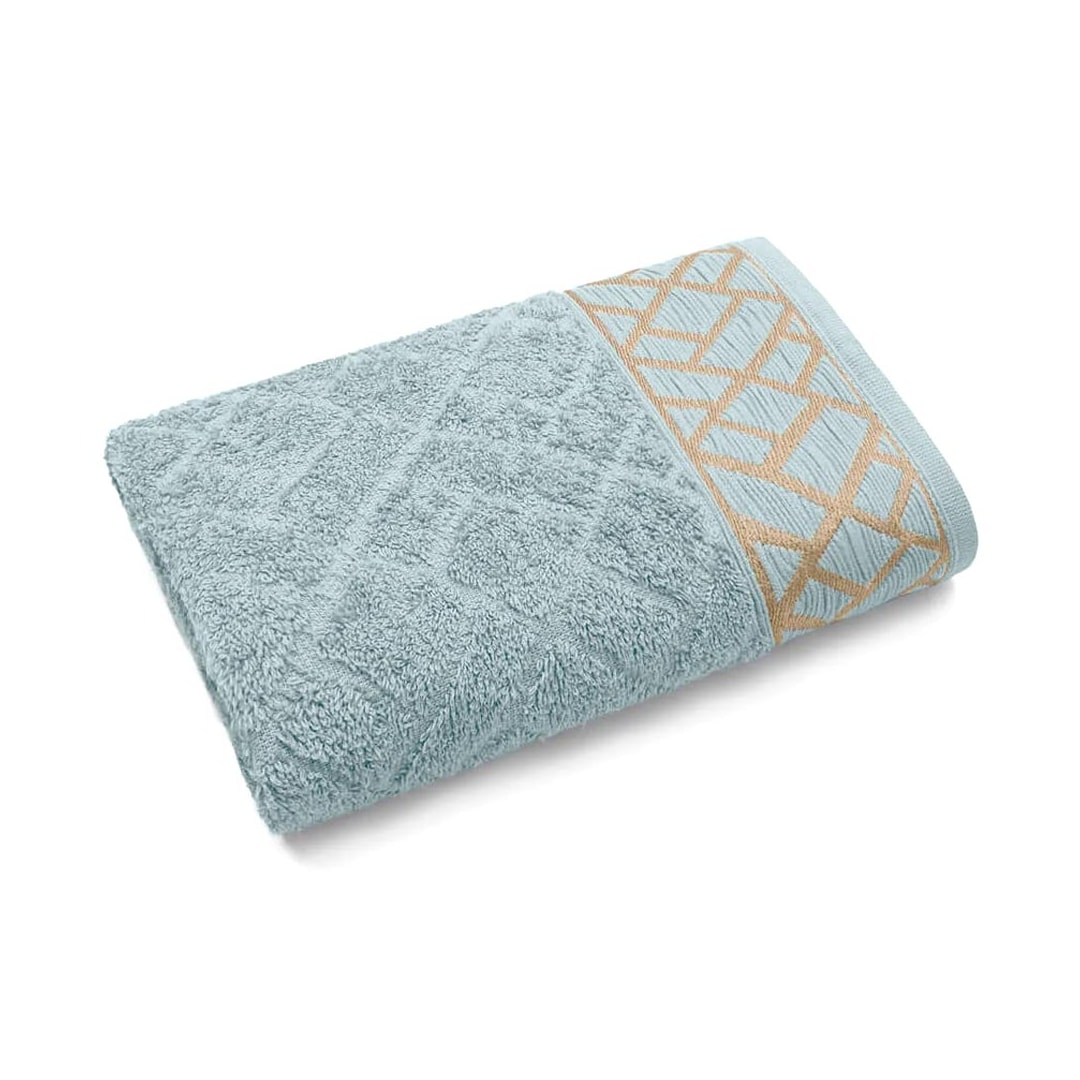 Toalha Bouton De Rosto P15003 Jacquard Minerale Cinza Stone