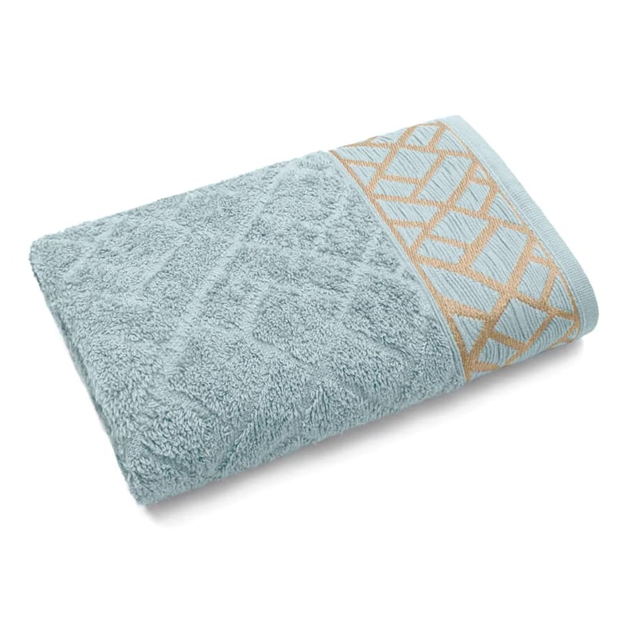 Toalha Bouton De Rosto P15003 Jacquard Minerale Cinza Stone