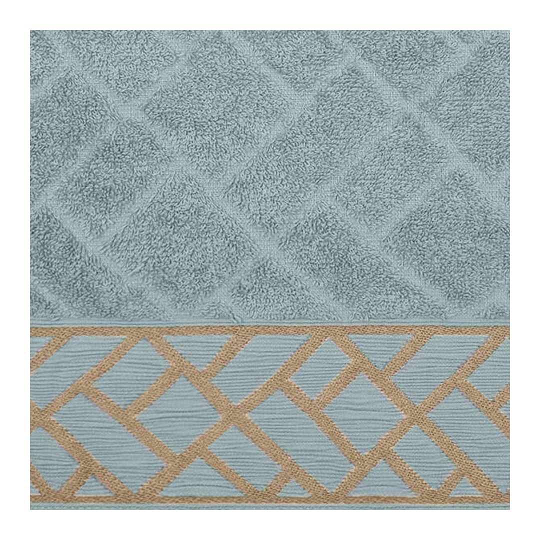 Toalha Bouton De Rosto P15003 Jacquard Minerale Cinza Stone