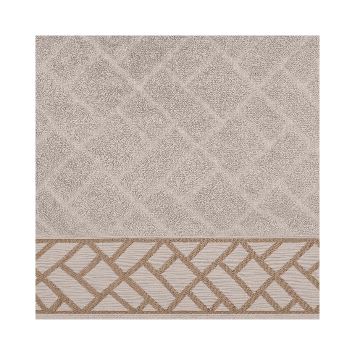 Toalha Bouton De Rosto P15003 Jacquard Minerale Palha
