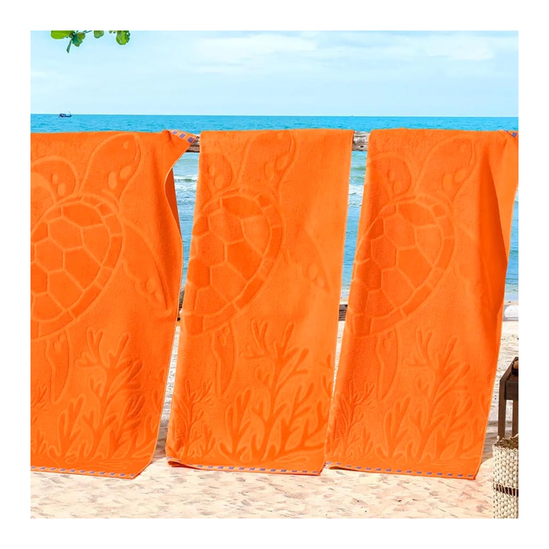 Toalha Bouton Praia Veludo Tartaruga Toalha Bouton Praia Veludo Tartaruga