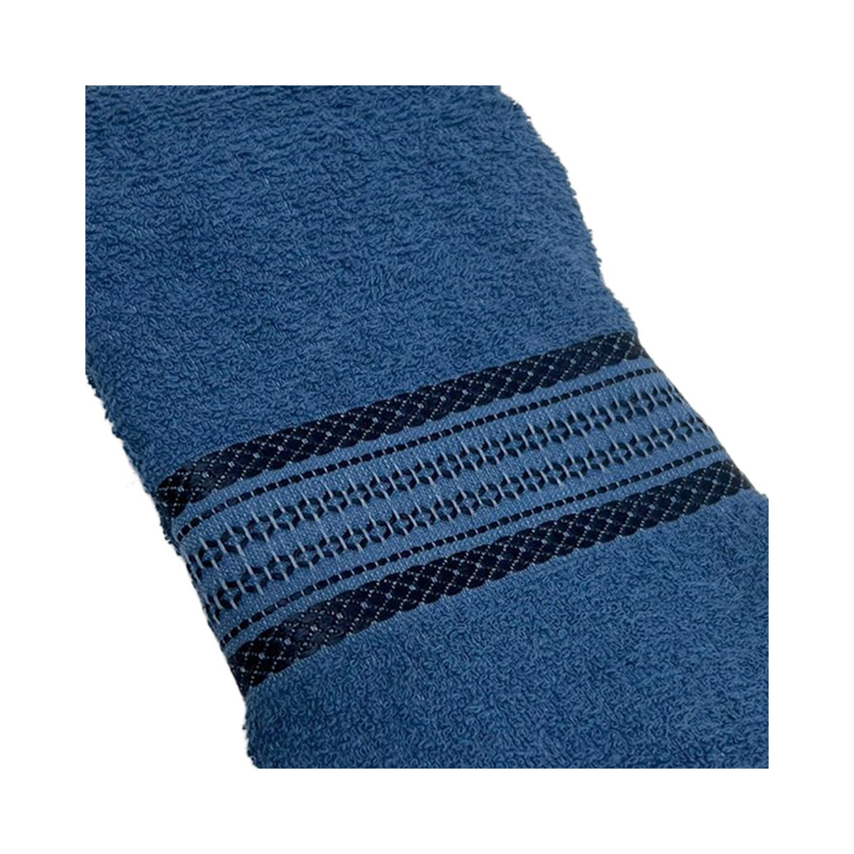 Toalha Bouton Rosto Napoli Azul Marinho Toalha Bouton Rosto Napoli Azul Marinho