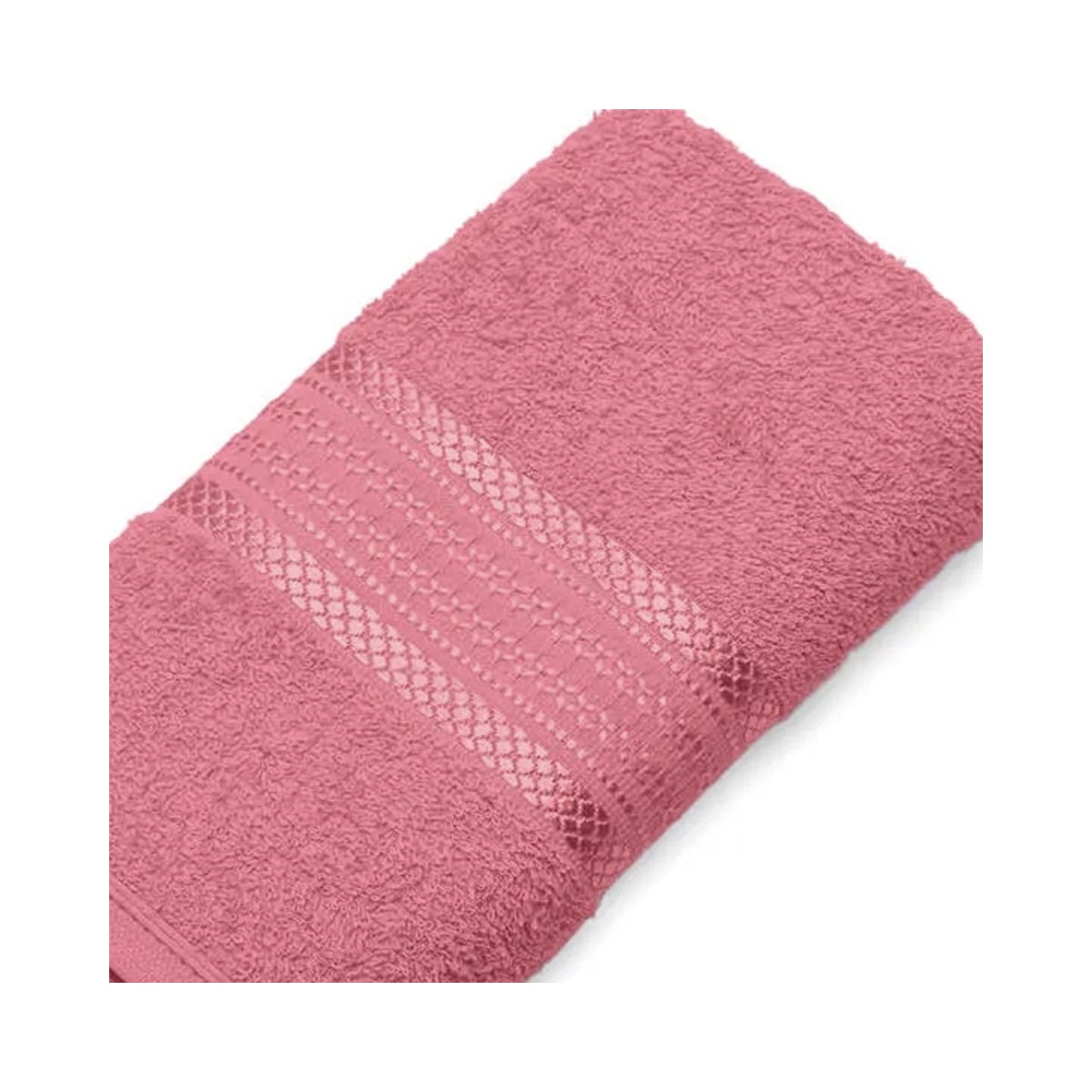 Toalha Bouton Rosto Napoli Blush