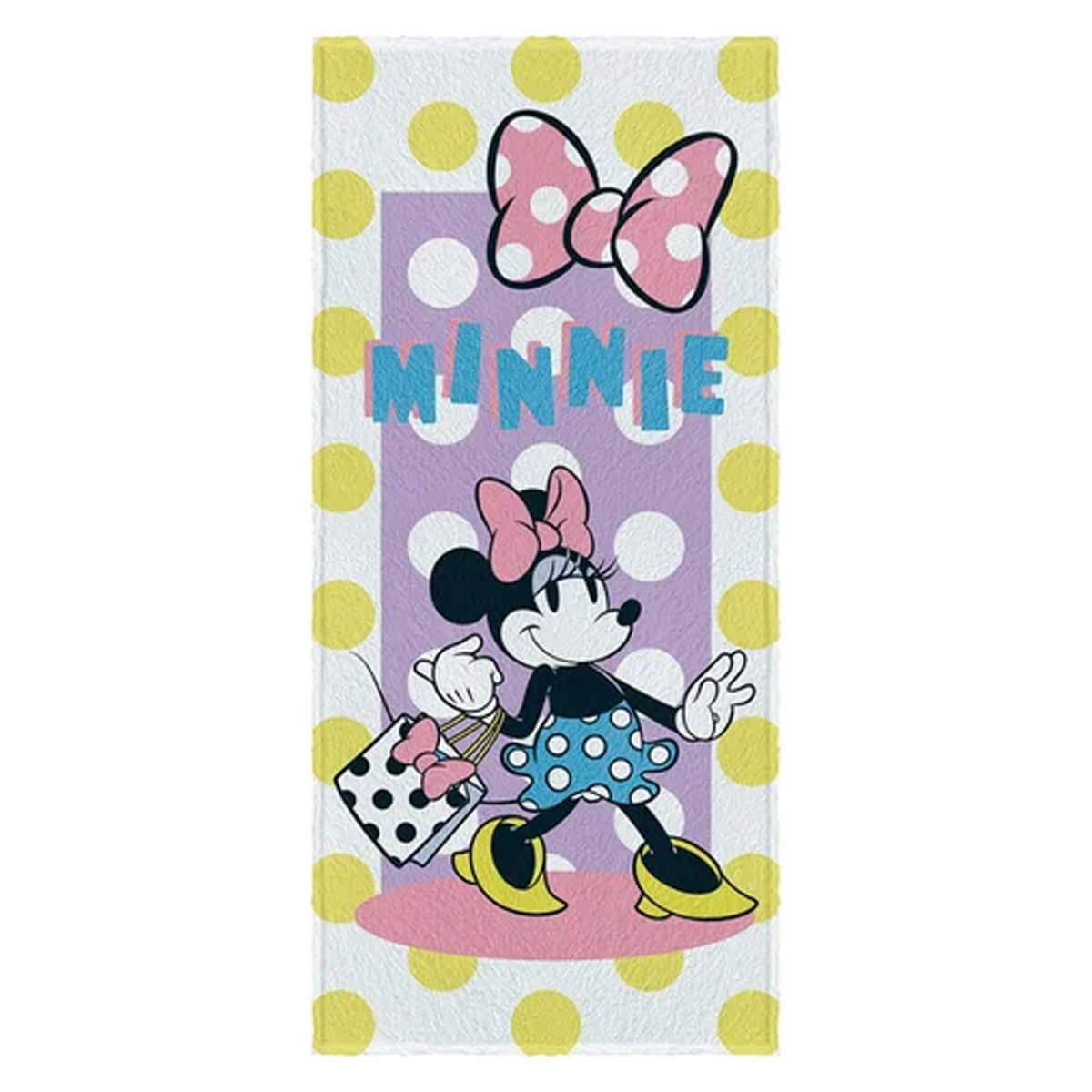 Toalha De Banho Lepper Felpuda Minnie 061924 Minnie Mouse Toalha De Banho Lepper Felpuda Minnie 061924 Minnie Mouse