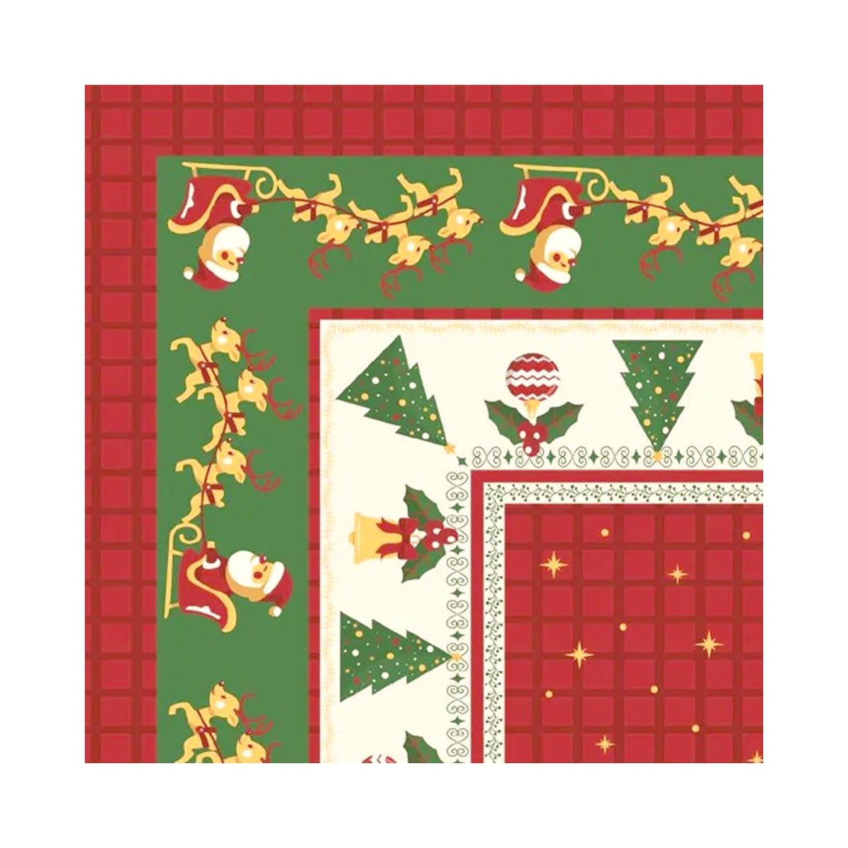 Toalha De Mesa Lepper Pop Natal O14097 036850 Vermelho Toalha De Mesa Lepper Pop Natal O14097 036850 Vermelho