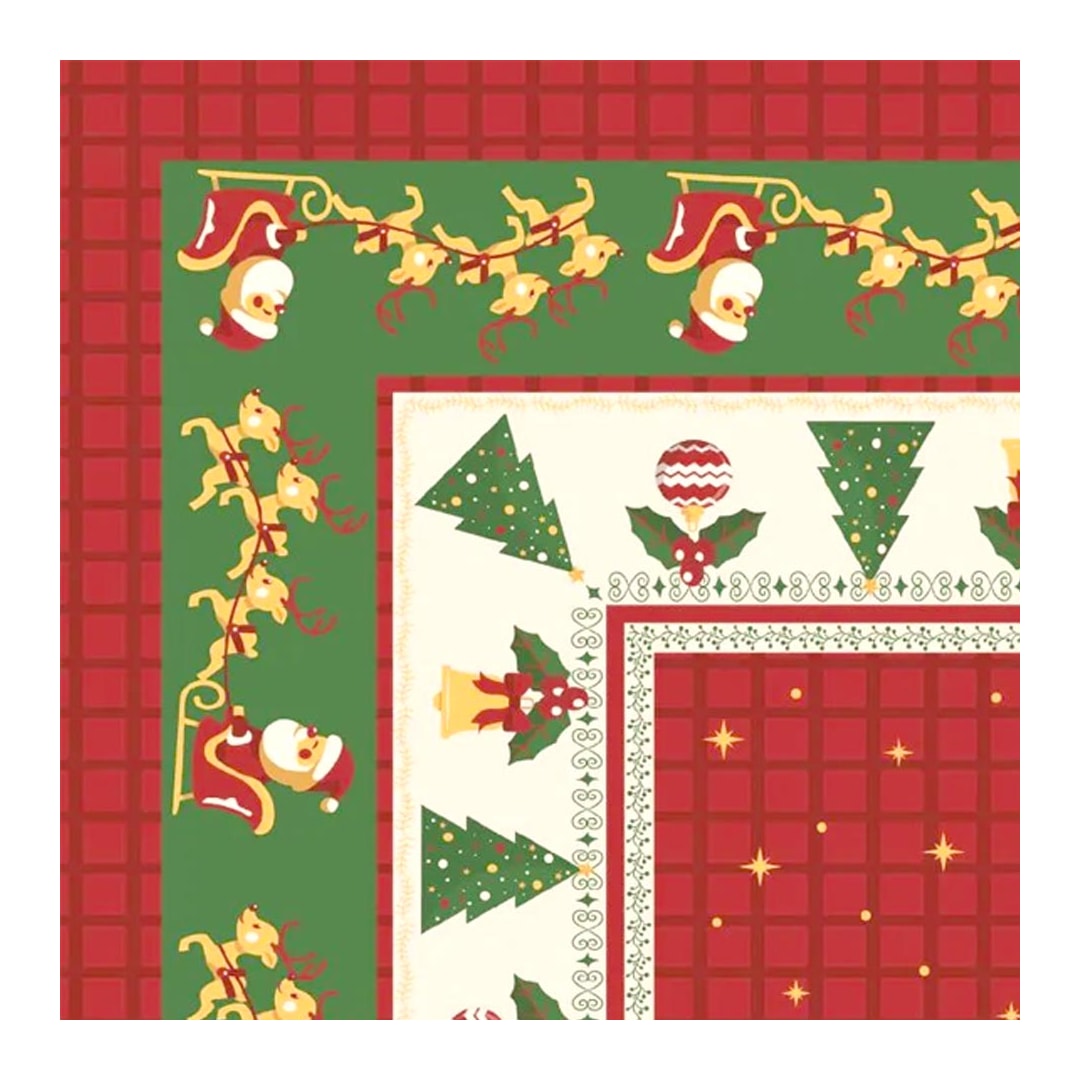 Toalha De Mesa Lepper Pop Natal O14097 036850 Vermelho Toalha De Mesa Lepper Pop Natal O14097 036850 Vermelho