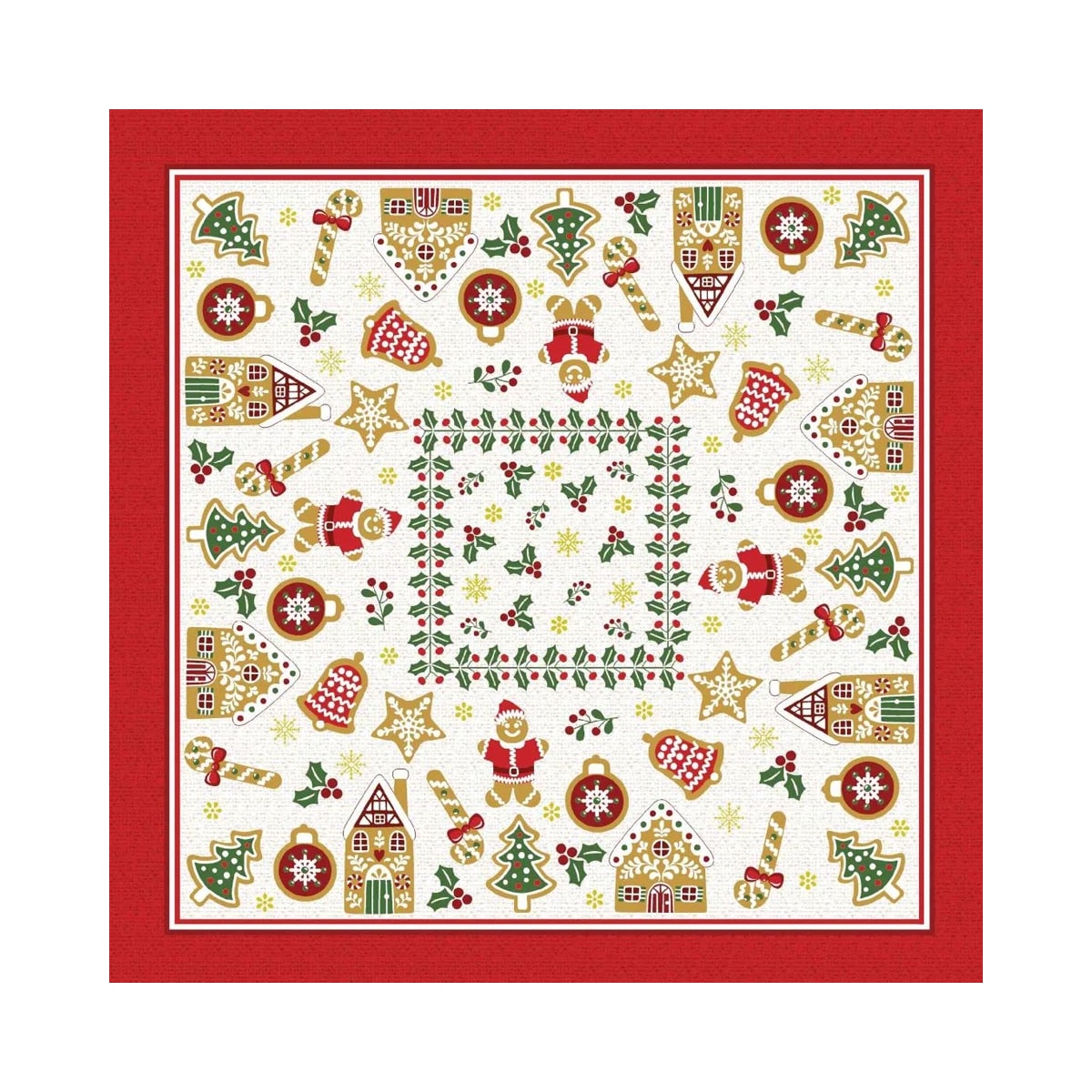 Toalha De Mesa Lepper Pop Natal O14097 036850 Vermelho Toalha De Mesa Lepper Pop Natal O14097 036850 Vermelho