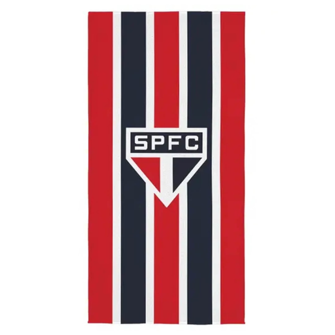Toalha Lepper Aveludada Banho Transfer Vermelho Sao Paulo