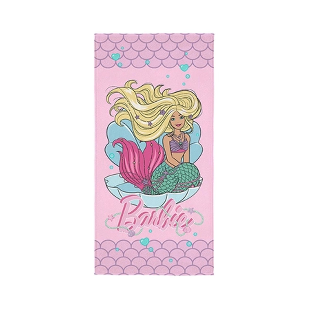 Toalha Lepper De Banho 710600 Rosa Barbie Toalha Lepper De Banho 710600 Rosa Barbie