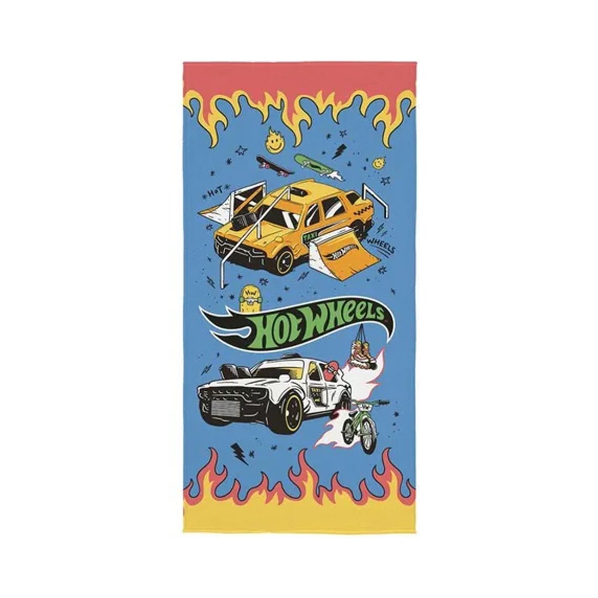 Toalha Lepper De Banho Infantil 6193301 Hot Wheels Toalha Lepper De Banho Infantil 6193301 Hot Wheels