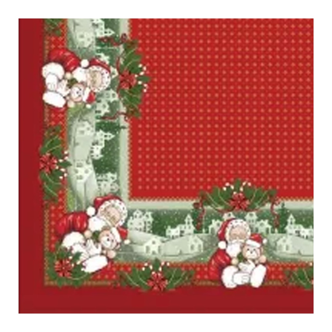 Toalha Lepper De Mesa Quadrada 036904 Natal/Papai Noel