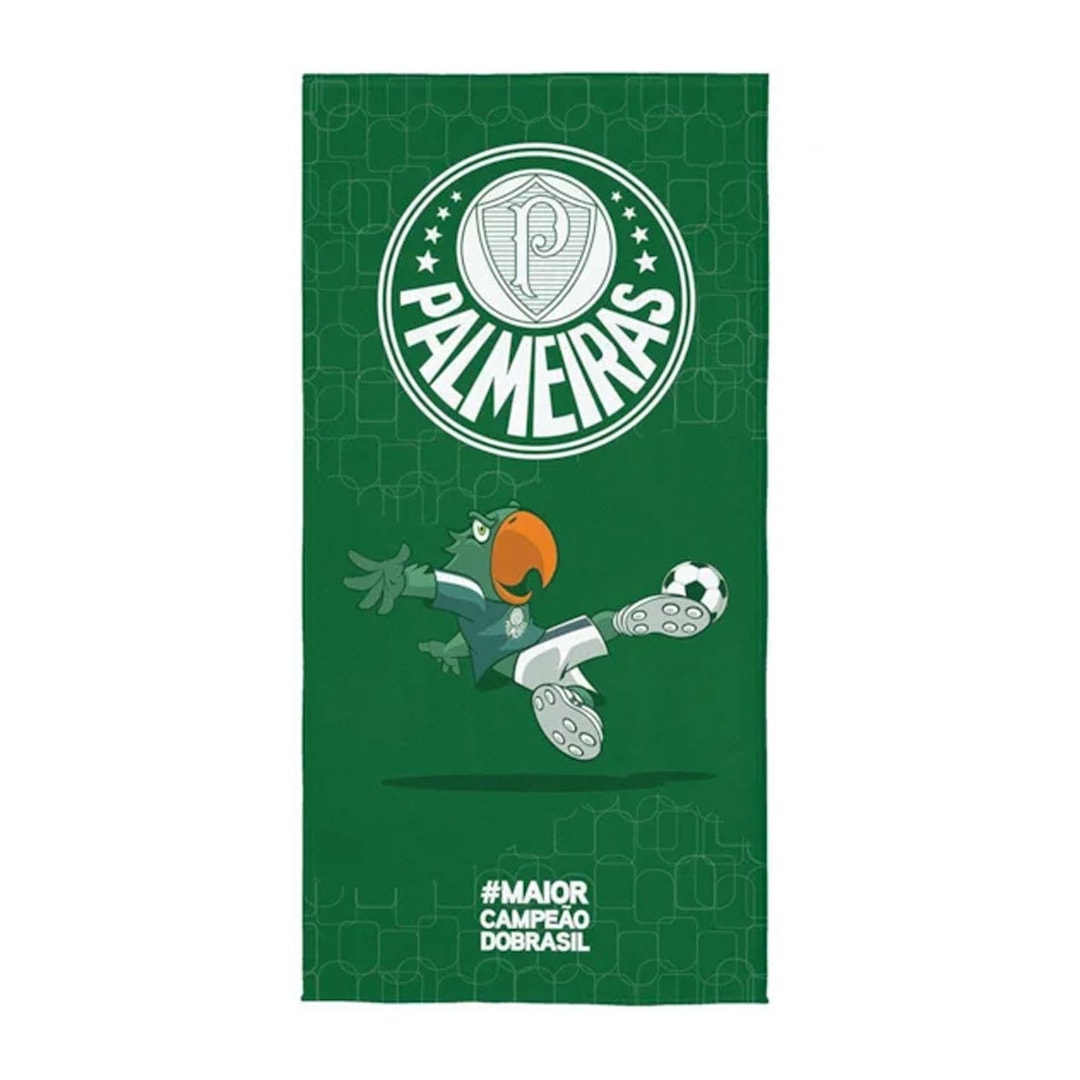 Toalha Lepper De Time 71029 Verde Palmeiras Toalha Lepper De Time 71029 Verde Palmeiras