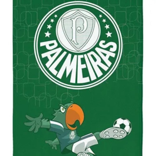 Detalhe - Toalha Lepper De Time 71029 Verde Palmeiras