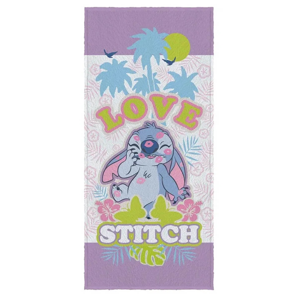 Toalha Lepper Felpuda De Banho Lilas Stitch Toalha Lepper Felpuda De Banho Lilas Stitch