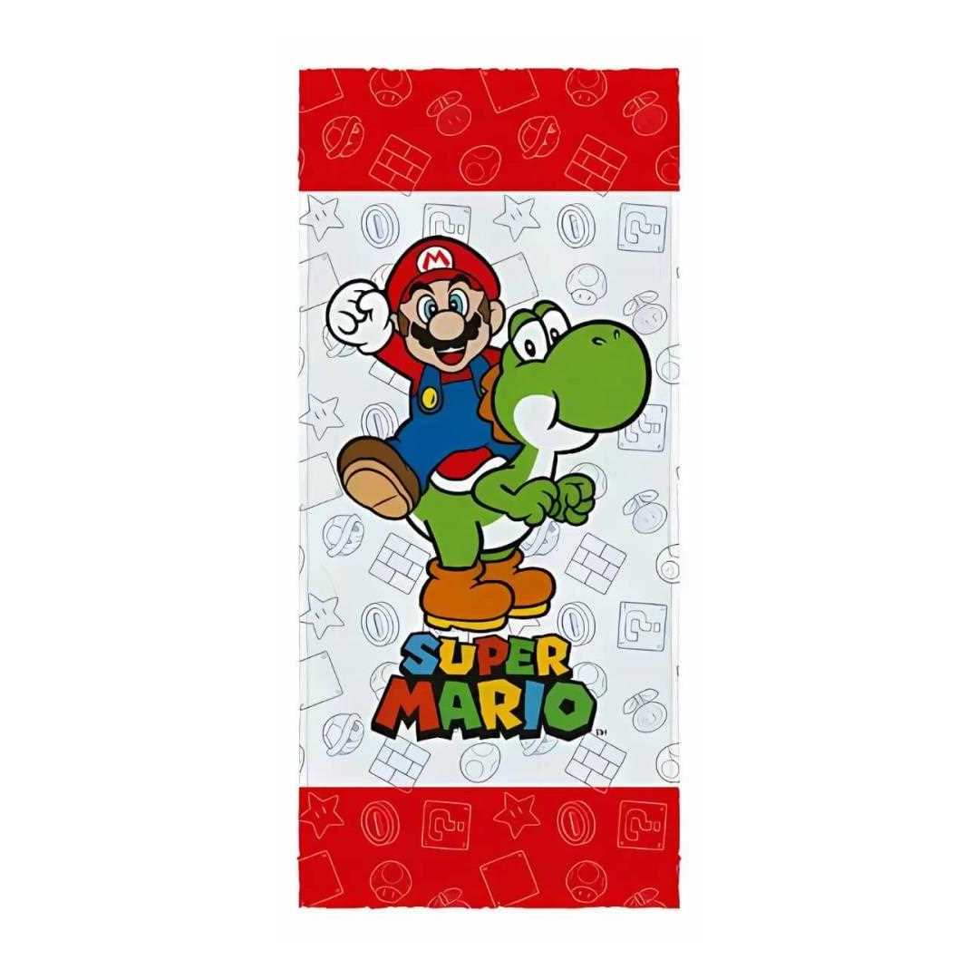 Toalha Lepper Felpuda De Banho Vermelha Super Mario Toalha Lepper Felpuda De Banho Vermelha Super Mario