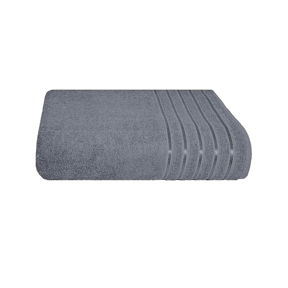 Toalha Teka De Banho Gigante Comfort Chumbo Toalha Teka De Banho Gigante Comfort Chumbo