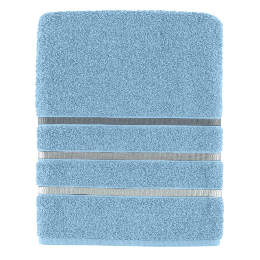 Toalha Teka De Rosto Dry Luiza Azul Claro