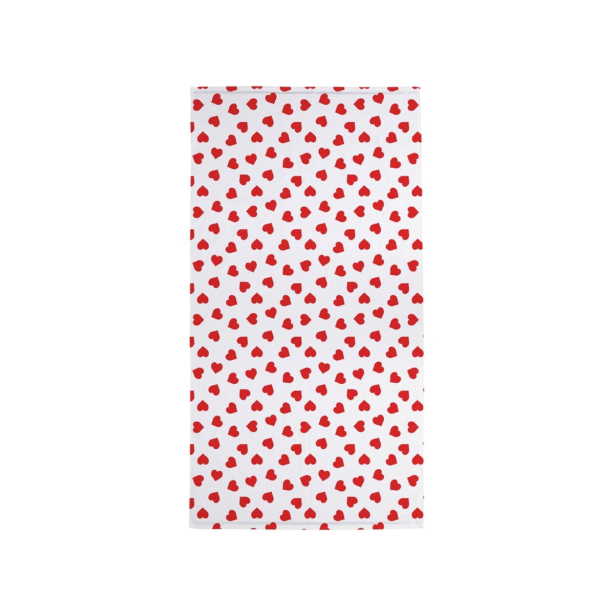 Toalha Teka De Rosto Nice Sweet Coracao Vermelho Toalha Teka De Rosto Nice Sweet Coracao Vermelho