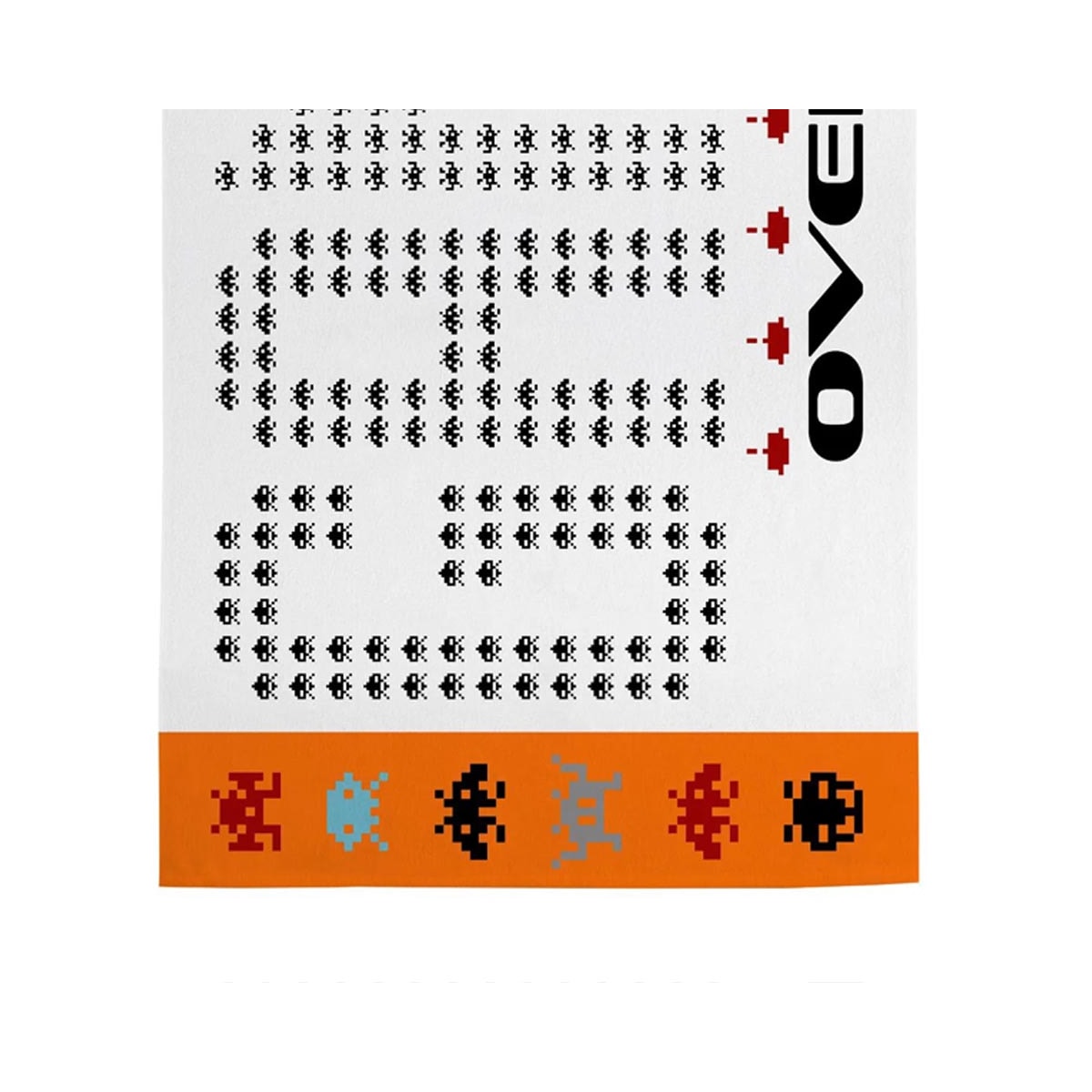 Toalha Teka Felpuda Banho Candy Pac Man