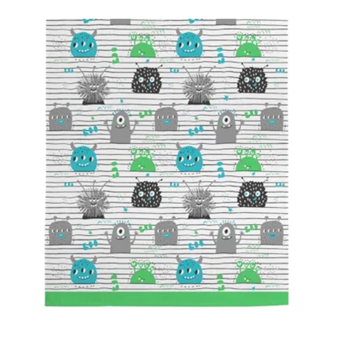 Toalha Teka Felpuda Banho Infantil Candy Boo