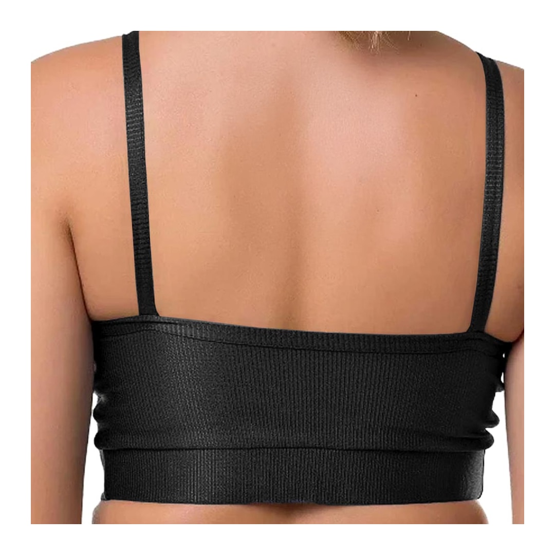 Top Elite Fitness Feminino 129206 Preto Top Elite Fitness Feminino 129206 Preto