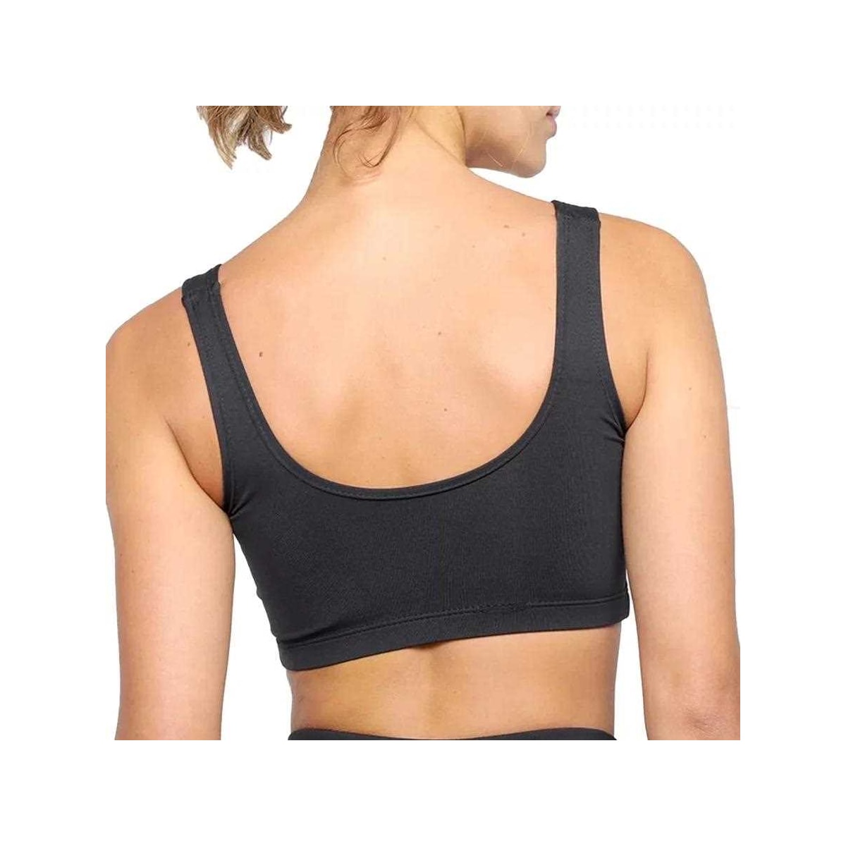 Top Fila Com Bojo Feminino Essential Ii Tr450125 Preto/Branco Top Fila Com Bojo Feminino Essential Ii Tr450125 Preto/Branco