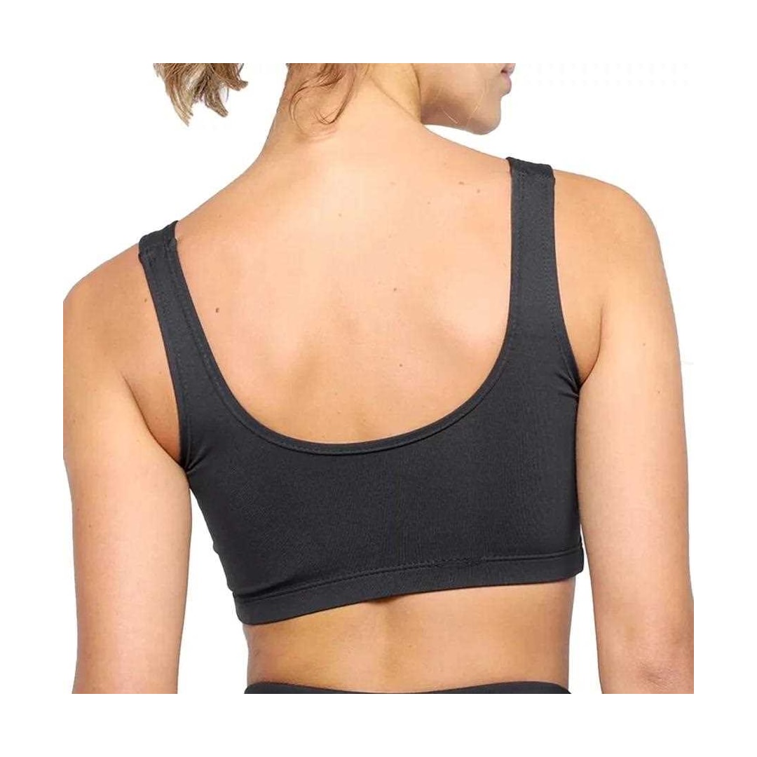 Top Fila Com Bojo Feminino Essential Ii Tr450125 Preto/Branco Top Fila Com Bojo Feminino Essential Ii Tr450125 Preto/Branco