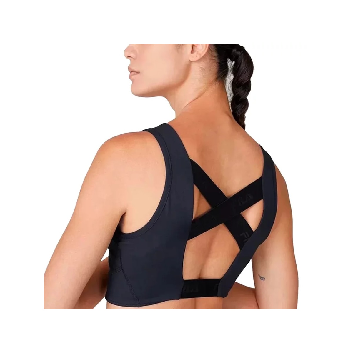 Top Fila Feminino Performance F12r058 Preto/Preto Top Fila Feminino Performance F12r058 Preto/Preto