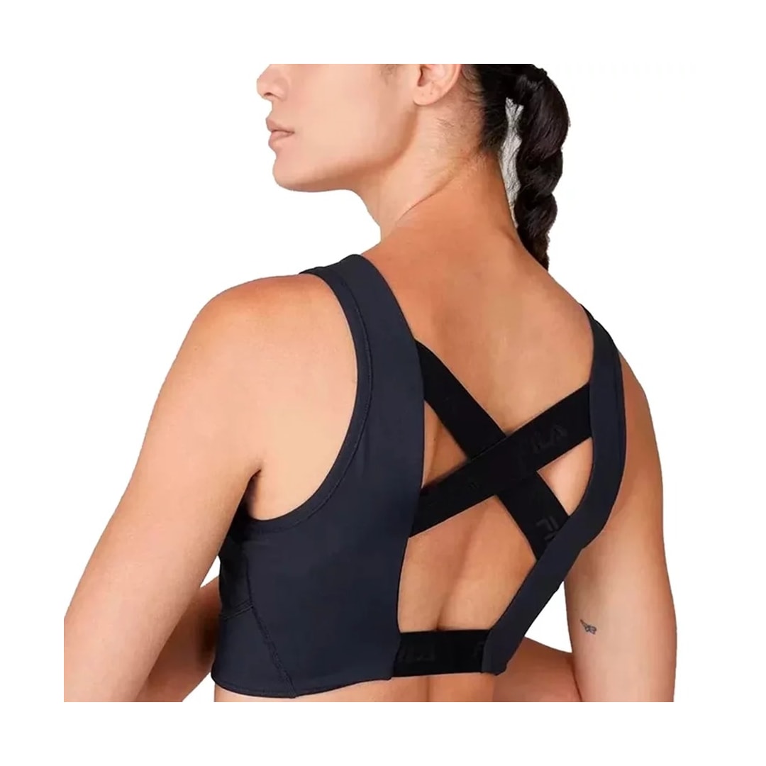 Top Fila Feminino Performance F12r058 Preto/Preto Top Fila Feminino Performance F12r058 Preto/Preto
