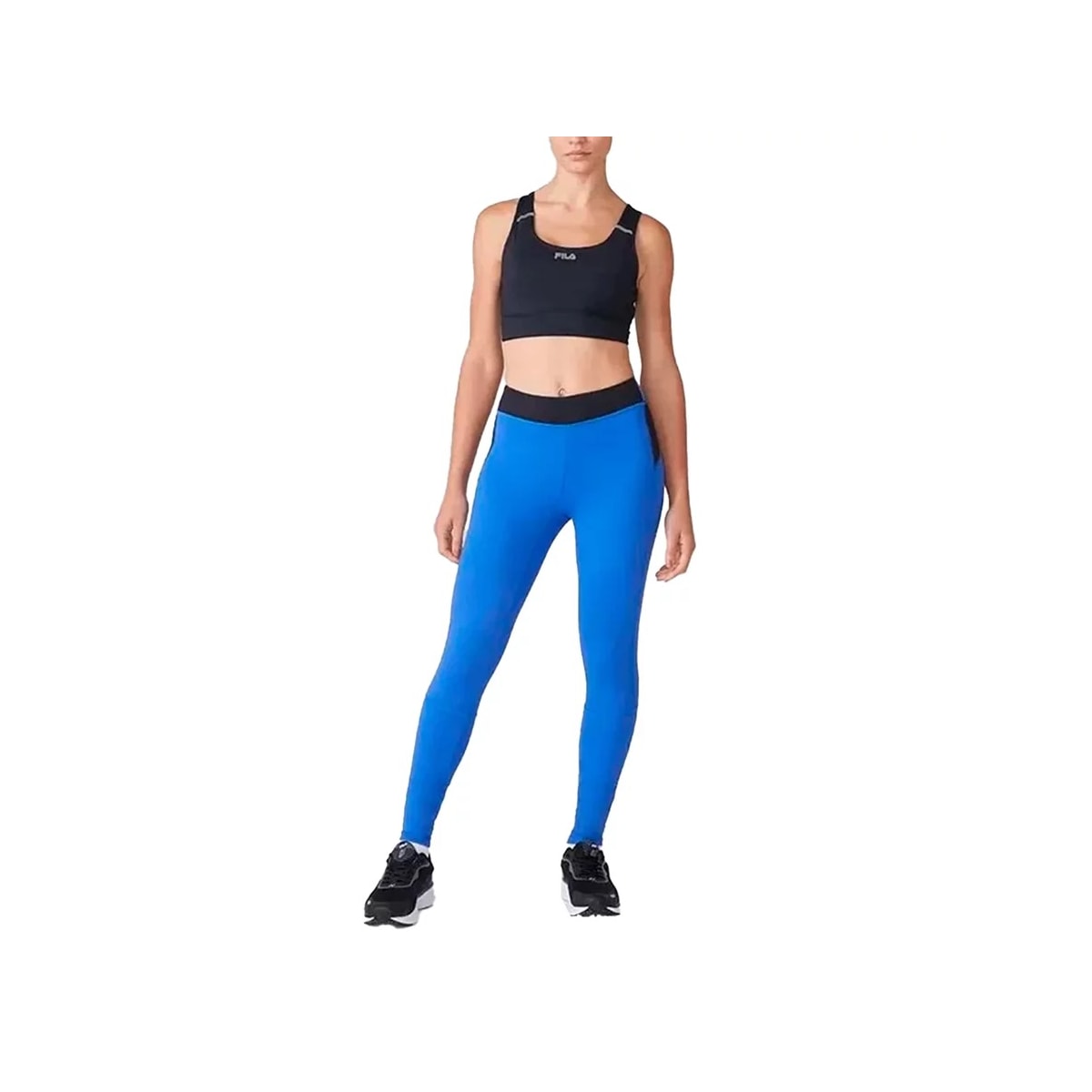 Top Fila Feminino Performance F12r058 Preto/Preto