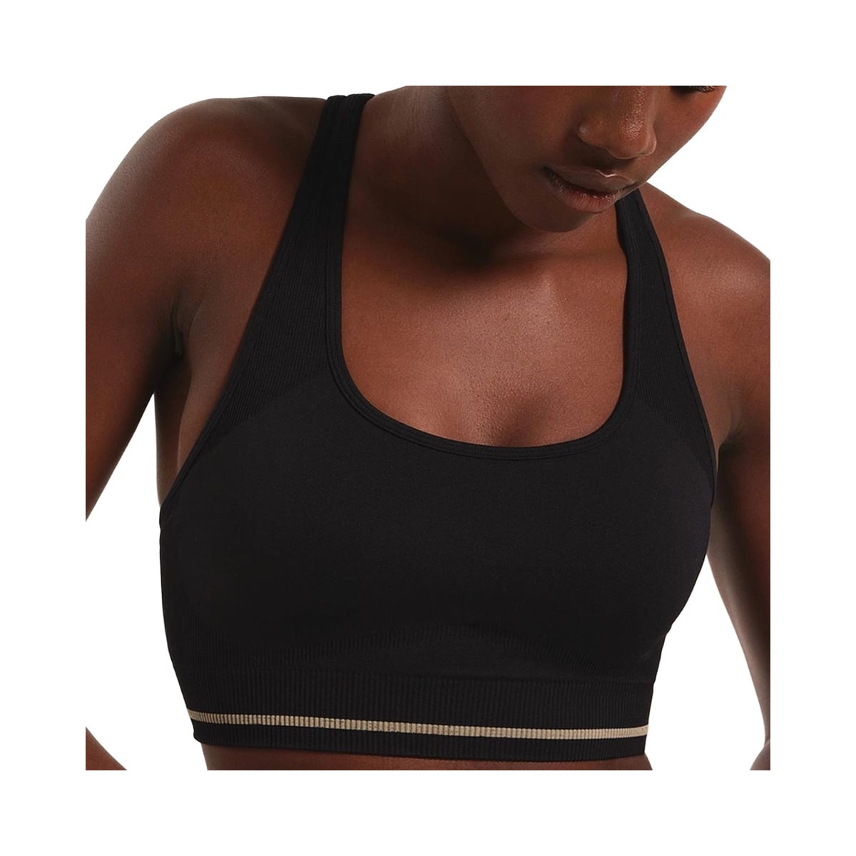 Top Hering Com Bojo Removível Sc1y Preto Top Hering Com Bojo Removível Sc1y Preto